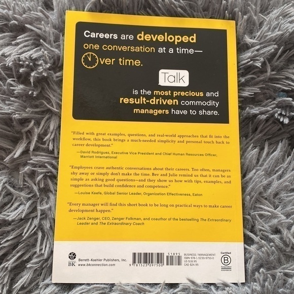 NEW BOOK HELP THEM GROW OR WATCH THEM GO BY BEVERLY KAYE & JULIE GIULIONI - Picture 2 of 2